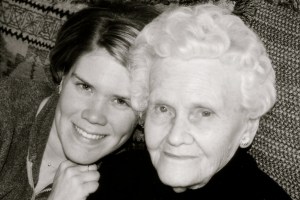 Granny Smith and me in 2002